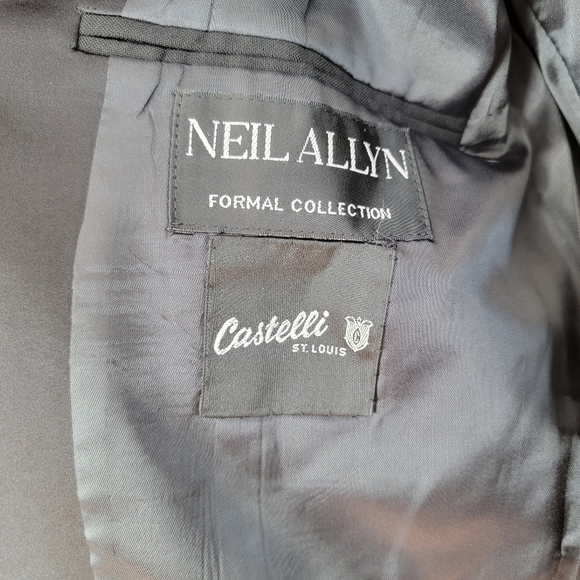 neil allen Suits & Blazers Classic Black Tuxedo Jacket 38s